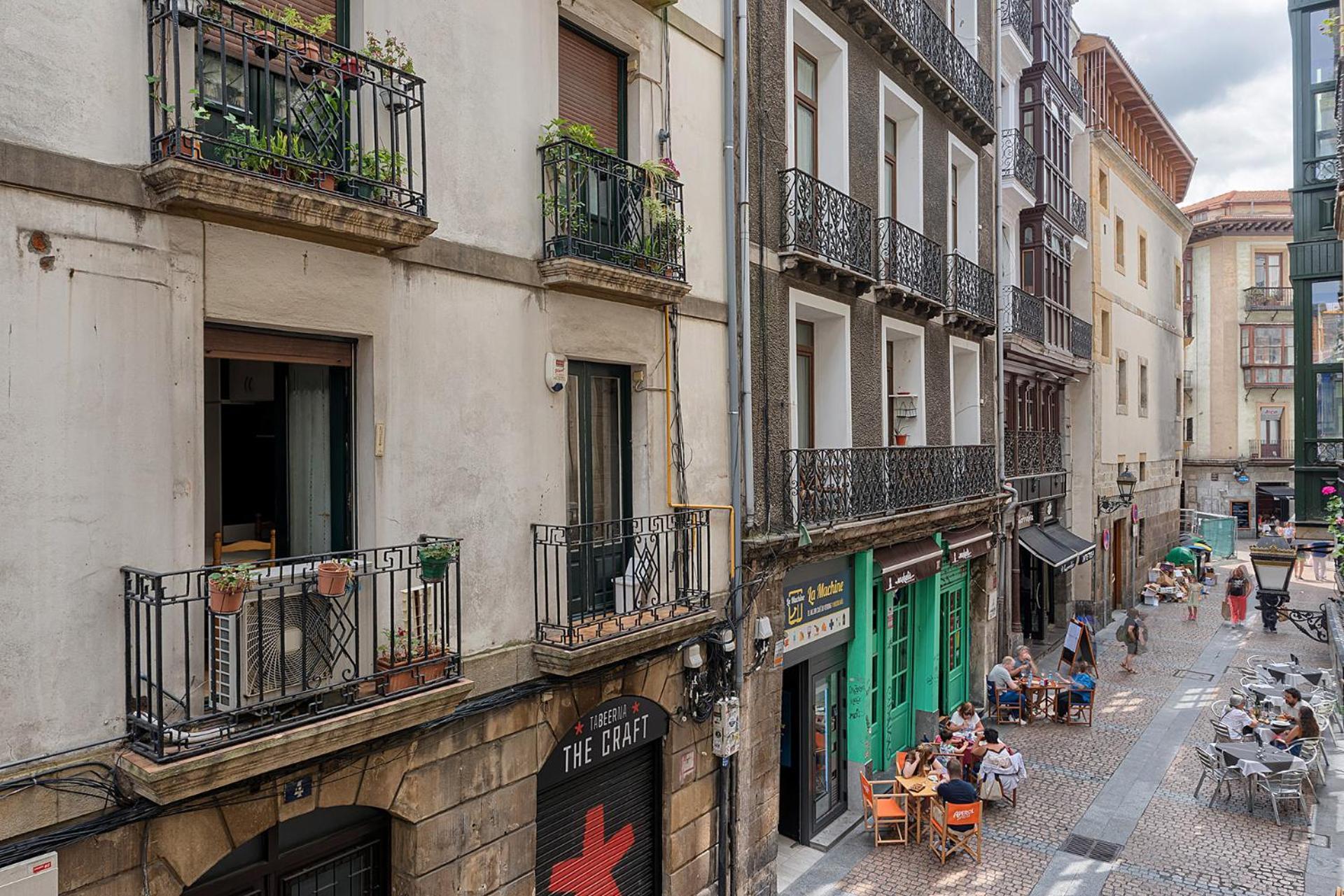 Apartamento Moderno y Lujoso en el Historico Casco Viejo Bilbao Exterior foto